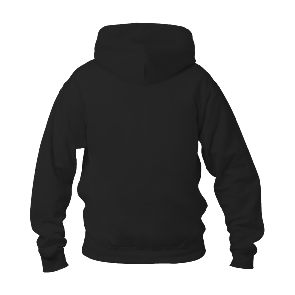 Dark Grey Branded Plain Hoodie - Fleece - Image 20