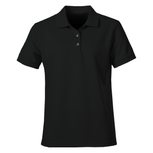 Black Plain Polo Shirt – Unisex