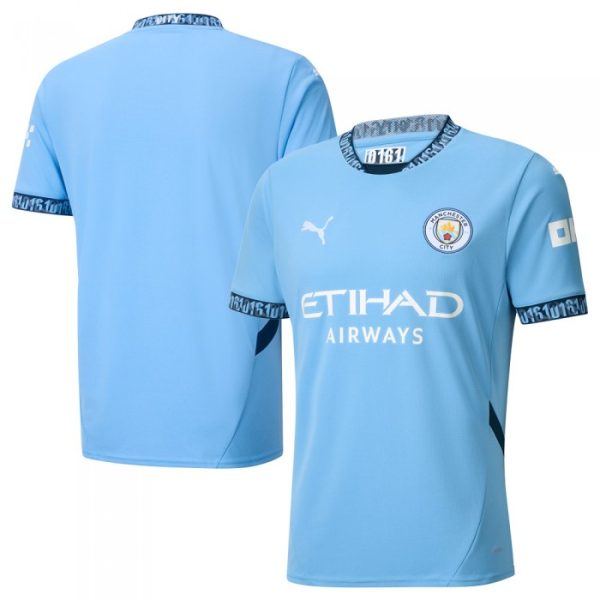 Man City – New Home Kit – Season 2024-25 - Image 2