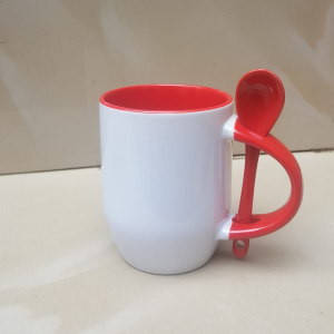 Red Spoon Mugs