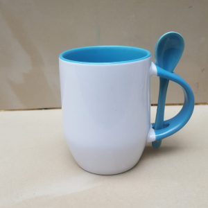 Blue Spoon Mugs