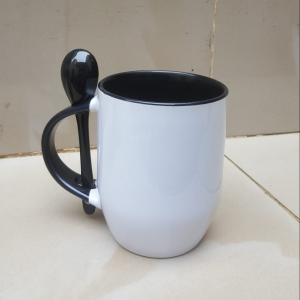 Black Spoon Mugs