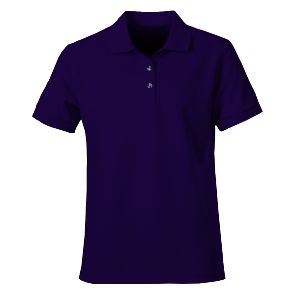 Navy Blue Plain Polo Shirt – Unisex