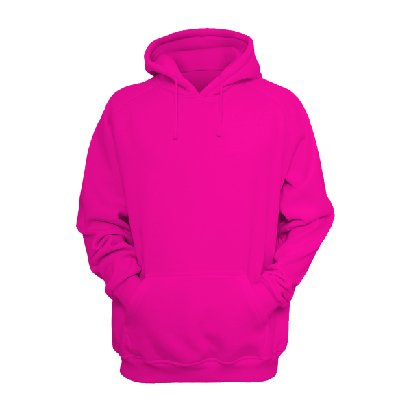 Dark Grey Branded Plain Hoodie - Fleece - Image 26