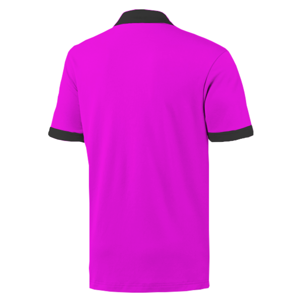 Purple/Black Plain Polo Shirt – Unisex - Image 2