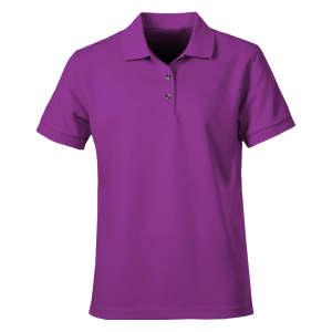 Purple Plain Polo Shirt – Unisex