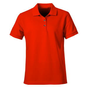 Red Plain Polo Shirt – Unisex