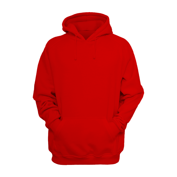 Dark Grey Branded Plain Hoodie - Fleece - Image 15