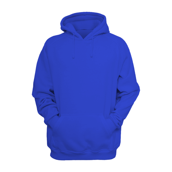 Dark Grey Branded Plain Hoodie - Fleece - Image 21