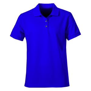 Royal Blue Plain Polo Shirt – Unisex