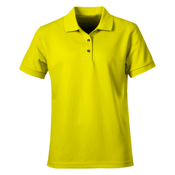 Yellow Plain Polo Shirt – Unisex