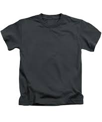 Dark Grey Branded Round Neck Tshirt (High Quality Cotton)